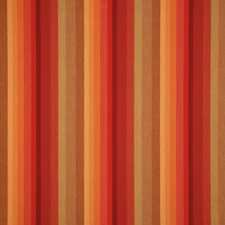 SUNBRELLA 56095 ASTORIA SUNSET RED STRIPE OUTDOOR FURNITURE FABRIC BY YARD 54"W
