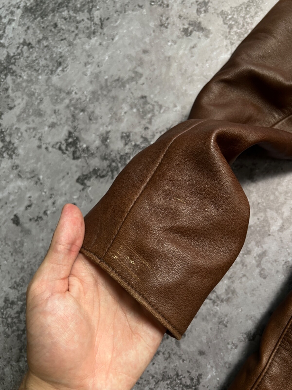 Strellson Brown Leather Jacket - image 4