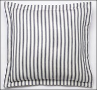 1 - Chaps Cape Cod European Euro Sham - Cotton - Blue & White Striped 1 - Chaps Cape Cod European Euro Sham - Cotton - Blue & White Striped