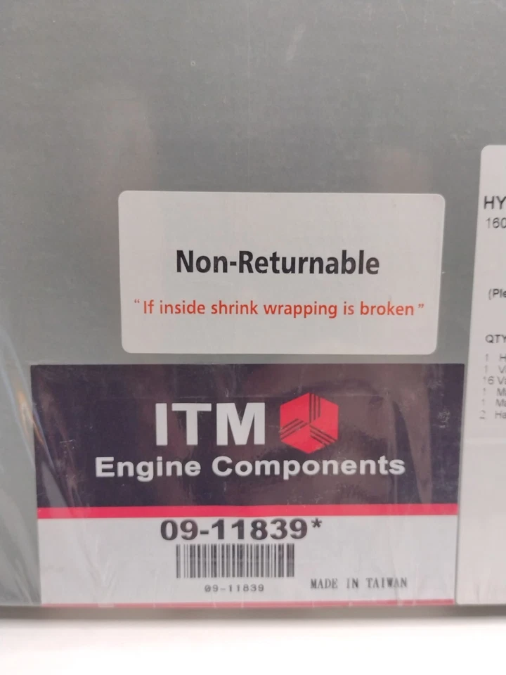 Hyundai Accent 2001-2004 ITM Engine 09-11839 Cylinder Head Gasket Set - Image 4 of 4