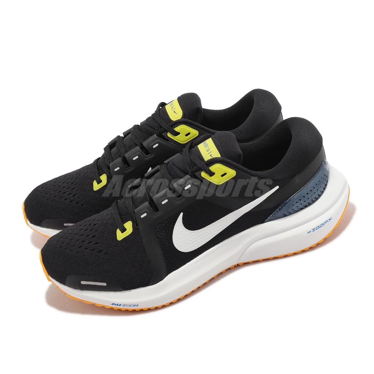 Nike Air Zoom Vomero 16 Black White Sundial Men Running Jogging