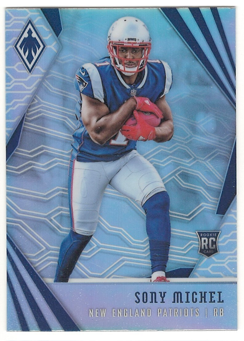 SONY MICHEL 2018 Panini Phoenix #111 RC Rookie NEW ENGLAND PATRIOTS