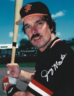 JERRY MARTIN SAN FRANCISCO GIANTS ACTION SIGNED 8x10 | eBay