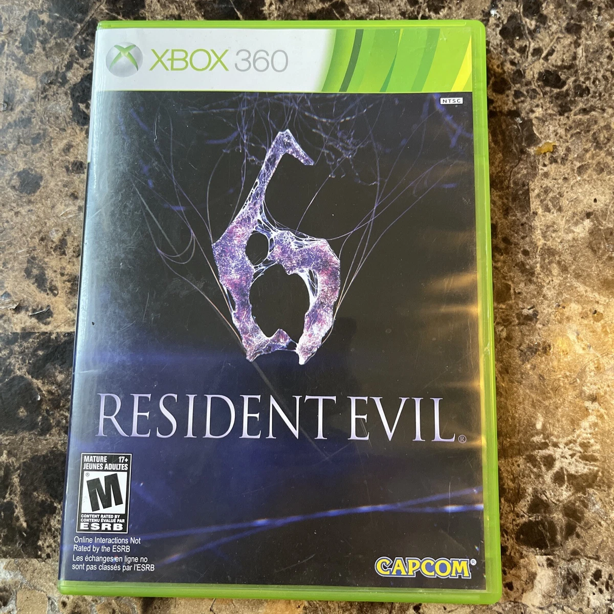 Resident Evil 6 Xbox 360 Game VI 2 Disc Set Tested Working No