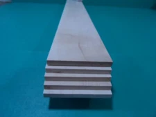 Maple Wood 1/4 x 3 x 24in (5) 8335