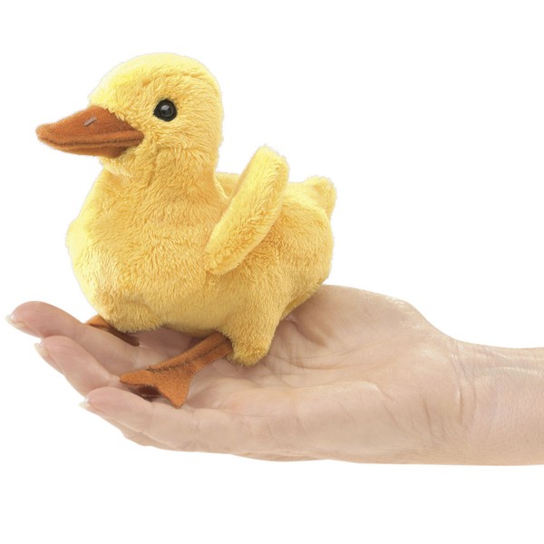 Mini EntenküKen Fingerpuppe Folkmanis 2764 PlüSchtier Stofftier Kuscheltier-image