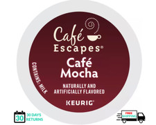 Cafe Escapes Cafe Mocha Keurig Coffee K-cups