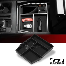 For 2021-2023 Ford F150 Black Center Console Organizer Armrest Tray Storage Box