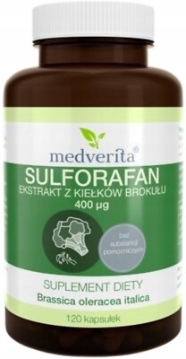 (Einheit/0,13 ) Medverita Sulforaphan Broccoli Sprouts  400mcg 120 Kap. D/S