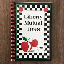 Taylorville Illinois Liberty Mutual Vtg 1998 Cookbook SEE INDEX PHOTOS