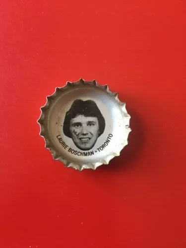 1980-81 Pepsi Cola NHL Bottle Caps - Toronto Maple Leafs - Laurie Boschman