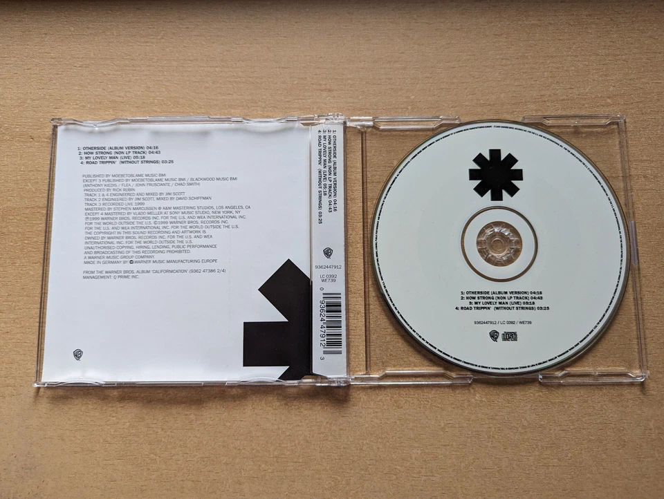 Red Hot Chili Peppers Otherside Single CD 1999 - Bild 2 von 3