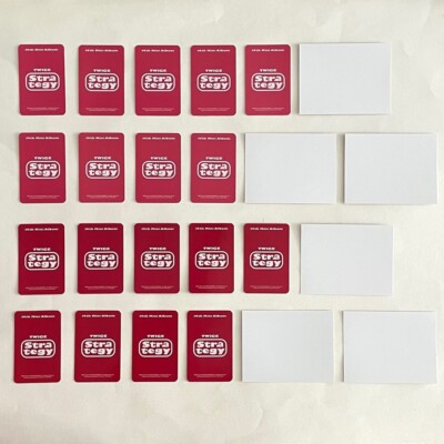 TWICE 14th Mini Album STRATEGY Official Photocard Soundwave Lucky