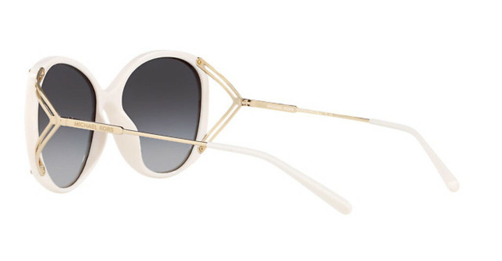 Michael Kors Morro Bay Womens Sunglasses Ivory/Blue Grey 