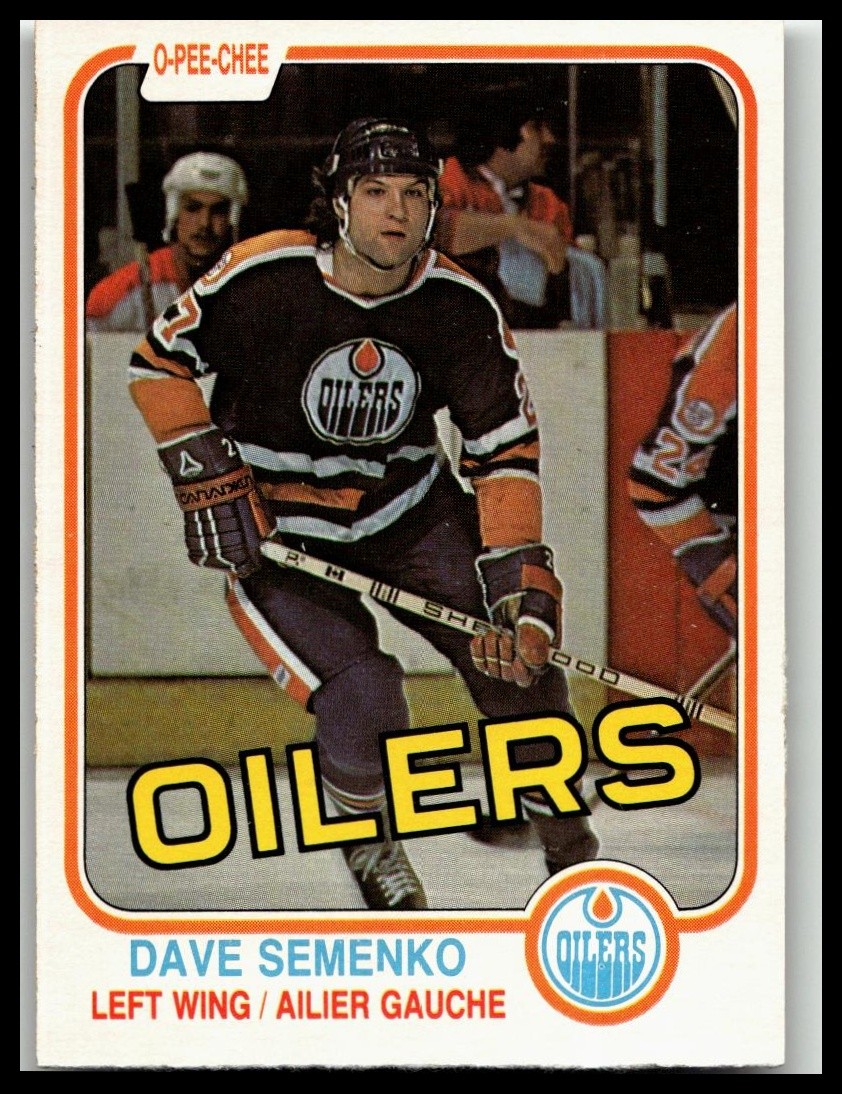 Dave Semenko #121 (Hockey Cards 1981 O-Pee-Chee) — is it worth grading?