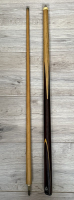 Alex Higgins BCE Maple 2 Stück Snooker Queue Vintage 146 cm lang