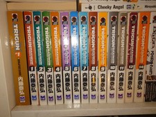 Trigun 1 + Trigun Maximum 1-14 English Manga Books English 