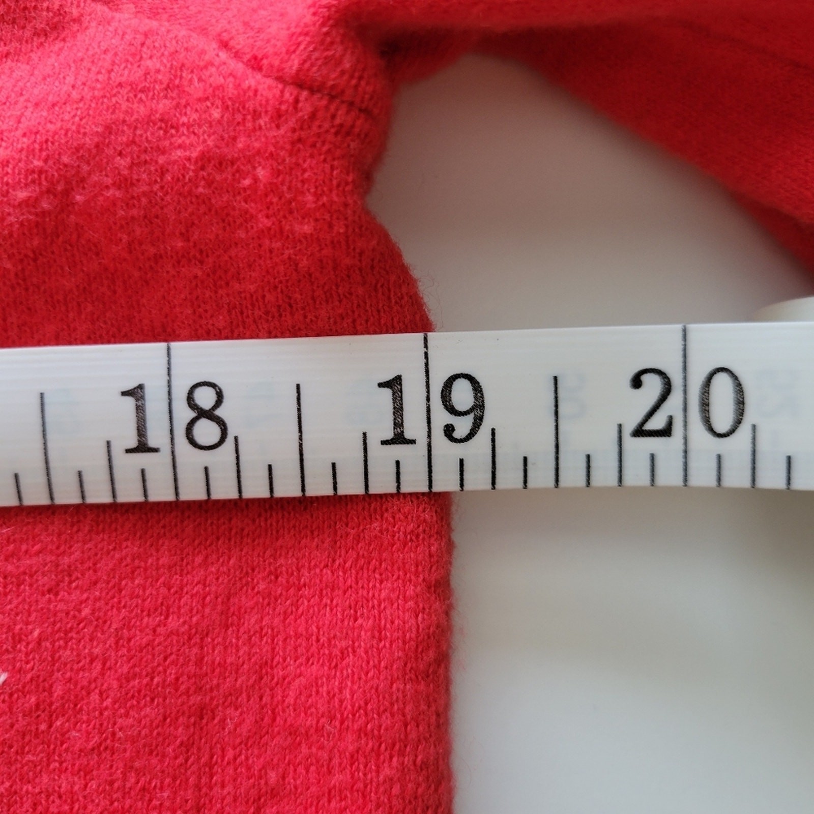 Chaser Weekends Script Red Sweater with Stars Med… - image 4