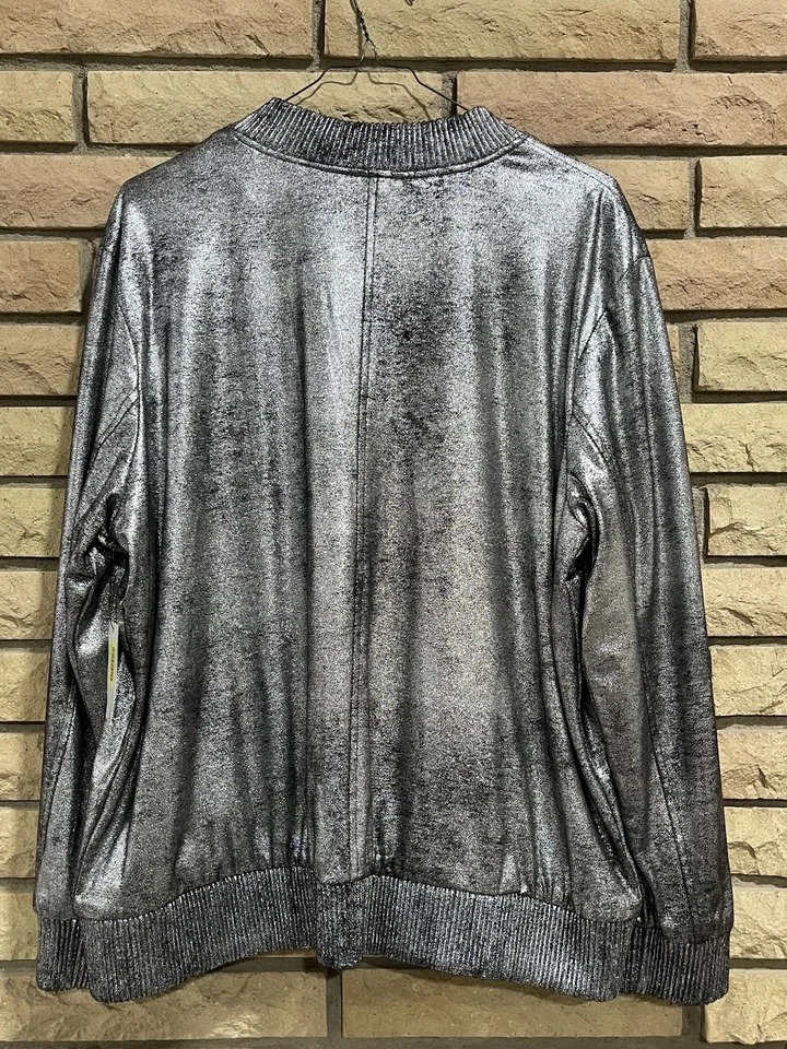 Rebel Wilson x Angels Women's Lightweigth Zip Up Bomber Jacket Size XL NWT - Image 3 of 4