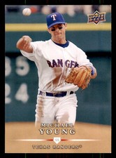 2008 Upper Deck First Edition #485 Michael Young Texas Rangers