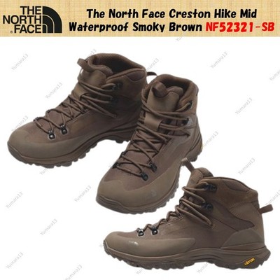 The North Face Creston Hike Mid Waterproof Smoky Brown NF52321-SB Herren Gr.