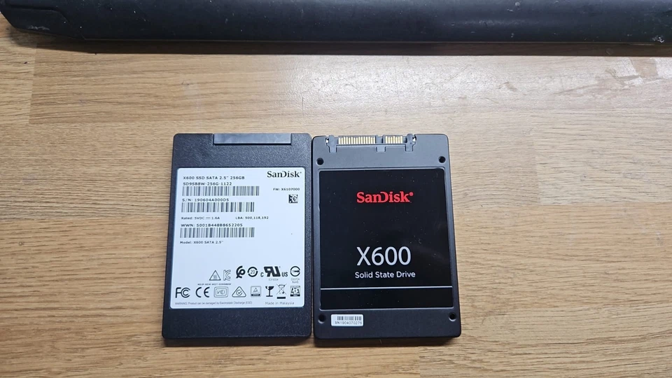 BEE COMPUTERS SanDisk 256GB X600 2.5inch SATA III Fast SSD For LAPTOP DESKTOP PS4