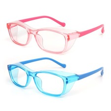Kids Safety Glasses Anti Fog Goggles with Side Shield  Blue Light Blocking G...