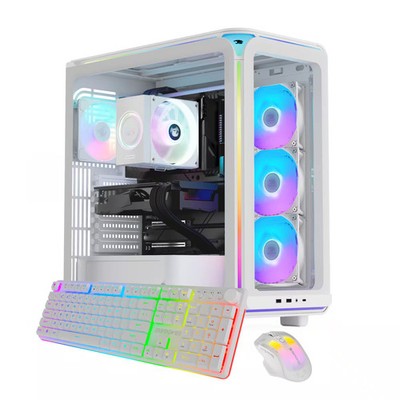 iBUYPOWER - Element Gaming Desktop PC AMD Ryzen 7 8700F 2024 NVIDIA GeForce R...
