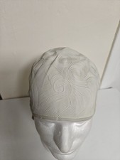 Vintage Sea Siren Women's Swim Cap white by Pretty Products USA
