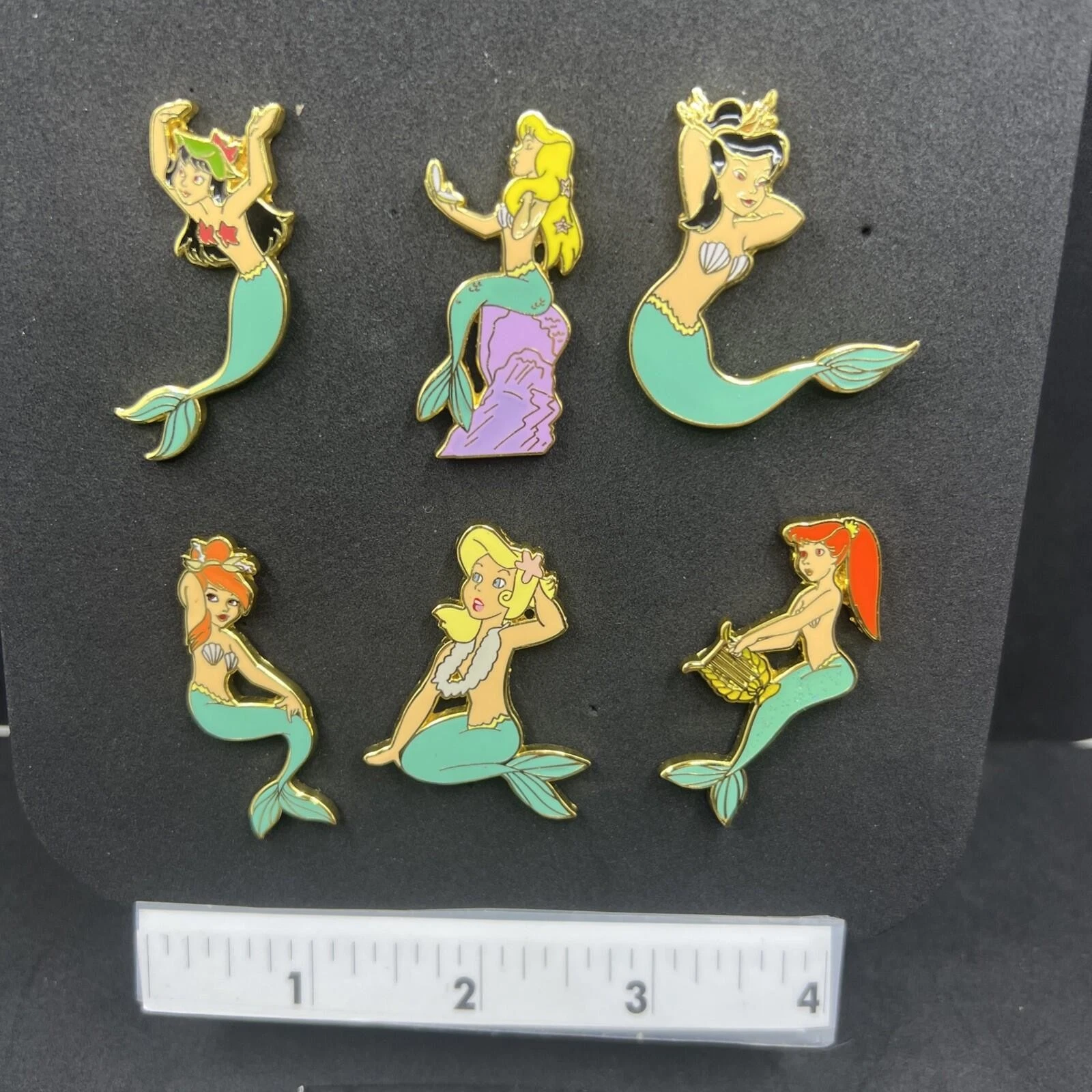 Disney LE 200 Mermaid Sisters Pins Loungefly The Little Mermaid Limited editionX