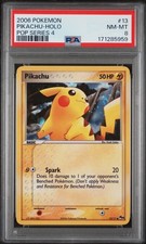 2006 POKEMON POP SERIES 4 #13 PIKACHU-HOLO PSA 8 on eBay