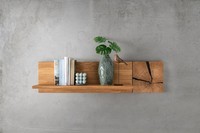 Wandregal Wandboard 90Cm Massivholz Eiche GeöLt Wildeiche Massiv Neu Ovp!!!