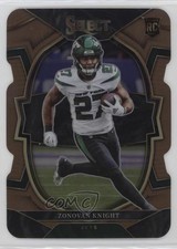 2022 Panini Select Concourse Copper Prizm Die-Cut 78/149 Zonovan Knight #89 6k2