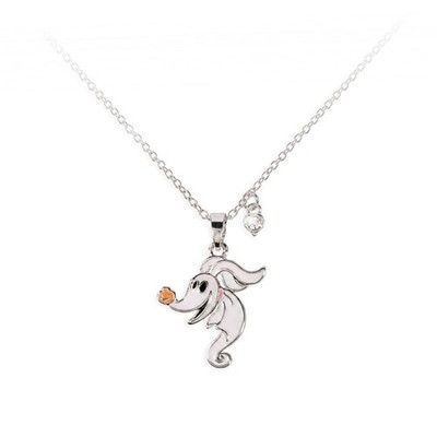 The Nightmare Before Christmas Halskette Unisex Zero silberfarben Standard