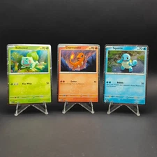 151 Poster Collection Promo Set SVPen Bulbasaur 046 Charmander 047  Squirtle 048