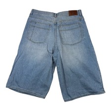 Vtg Sean John Denim Shorts Mens 38 Blue Baggy Y2K Hip Hop Hong Kong Grunge Skate