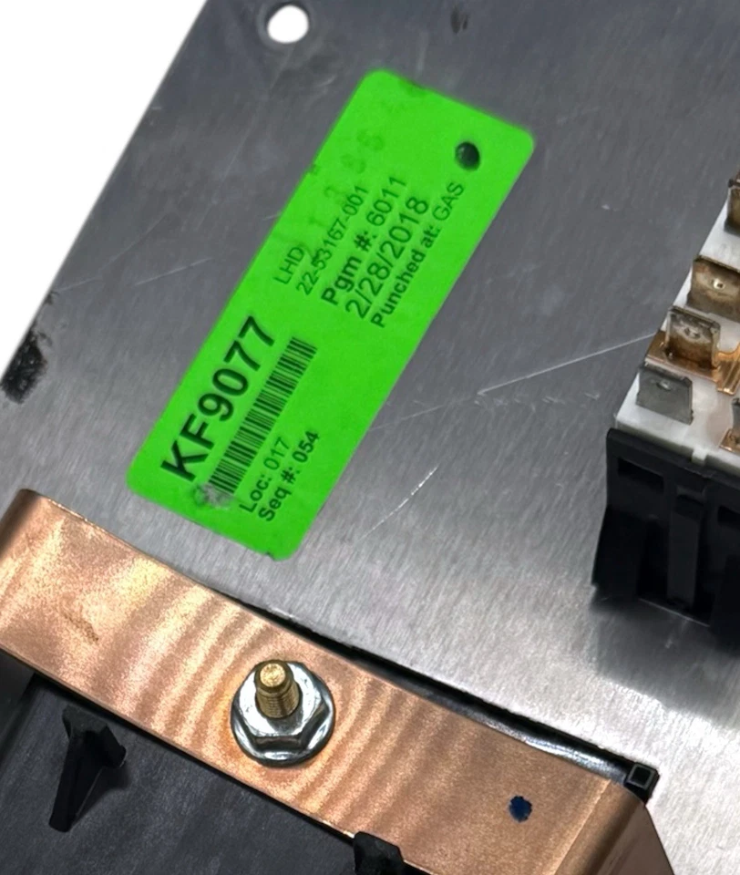 2018 Freightliner M2 106 Woodgrain Push Button Shift Shifter Assembly OEM - Image 3 of 3