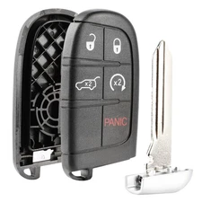 Key Fob Remote Suv Shell Case Replacement for Jeep Dodge Chrysler M3N-40821302