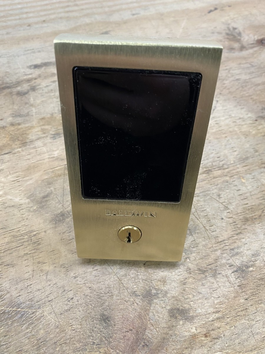 Baldwin 8225.044.ZW Touchscreen Minneapolis Z-Wave Deadbolt
