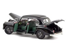 1955 Mercedes-Benz 300 Black "German Chancellor Konrad Adenauer" 1/18 Diecast Mo