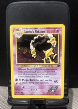 Pokémon - Sabrina’s Alakazam Gym Challenge Holo - 16/132 - SWIRL
