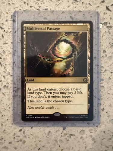 Magic The Gathering Multiversal Passage #180 Marvel's Spider-Man Regular - Imagen 1 de 2