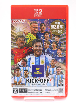 eFootball Kick-Off! Nintendo Switch 2 Video Game Multilingual Unopened Soccer