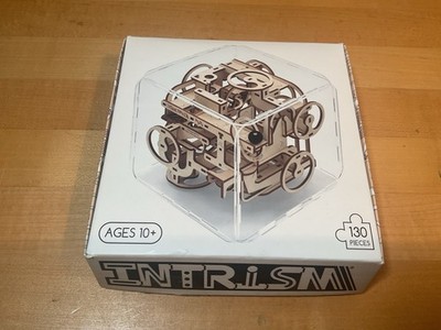 NEW Intrism Mini 3D Marble Maze Puzzle Assembly Kit   130 Pieces