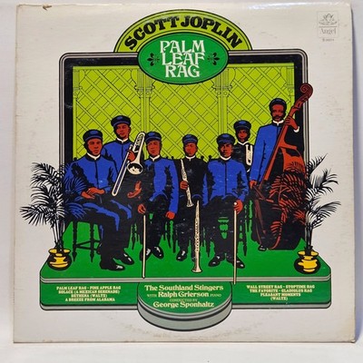 Scott Joplin - Palm Leaf Rag - 1974 Jazz - EX - Ultrasonic Clean