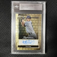 1/1 Ichiro Suzuki  2024 Leaf Metal Signature Series Auto Super Prismatic Gold