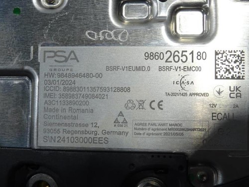 Antena JEEP AVENGER 9860265180 - Imagen 4 de 13
