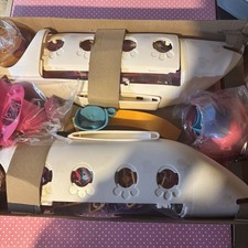 Littlest Pet Shop Jet Airplane Plane Playset Toy 2014 B1242 NEW NIB - 4 Pets LPS