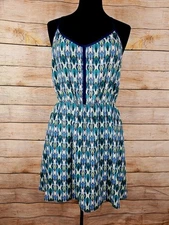 Collective Concepts Short Summer Lined Halter Dress Size Large 