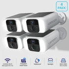 solar security cameras wireless outdoor 2K Security Camera System WiFi IPOutdoor